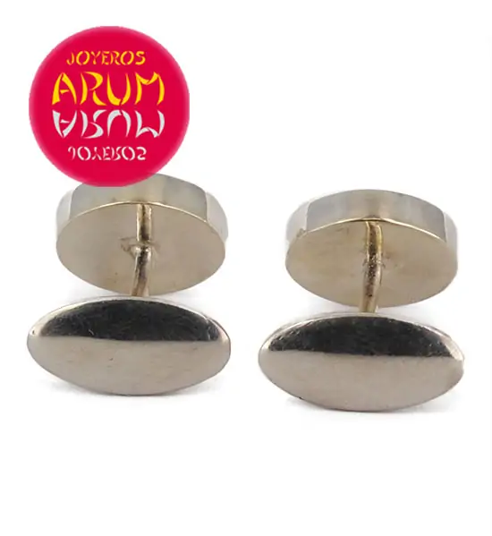 Silver Cufflinks Watch Machine RAJ336