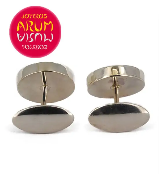 Silver Cufflinks Watch Machine RAJ337