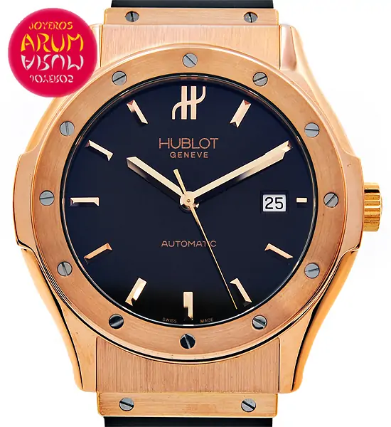 Hublot Classic Rose Gold ARUM Ref. 3496 "SOLD"