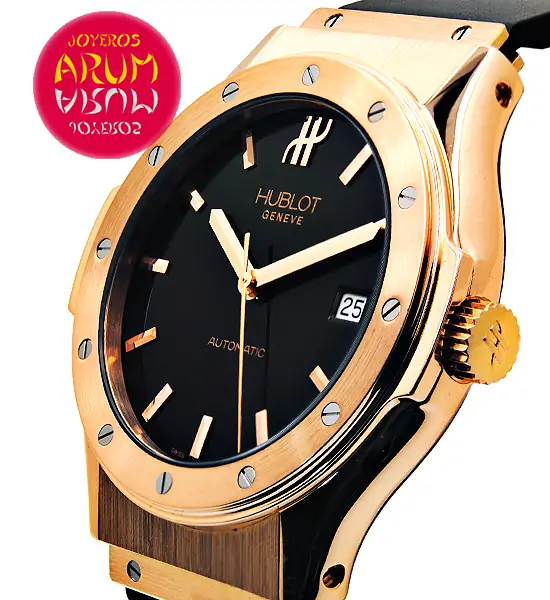 Hublot Classic Rose Gold ARUM Ref. 3496 "SOLD"