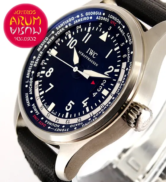 IWC Pilot Worldtime ARUM Ref. 3203 "SOLD"