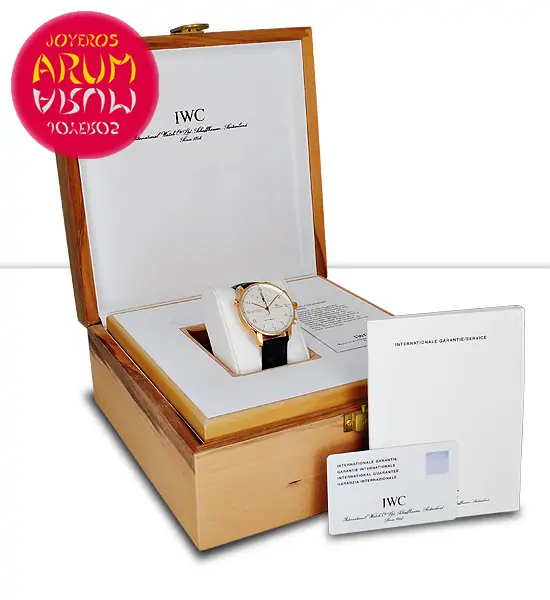 IWC Portuguese Rattrapante ARUM Ref. 3384 "SOLD" IWC Portuguese Rattrapante ARUM Ref. 3384 "SOLD"