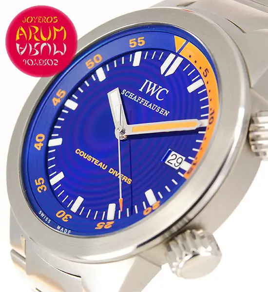 IWC Aquatimer Cousteau Divers ARUM Ref. 3435 "SOLD"