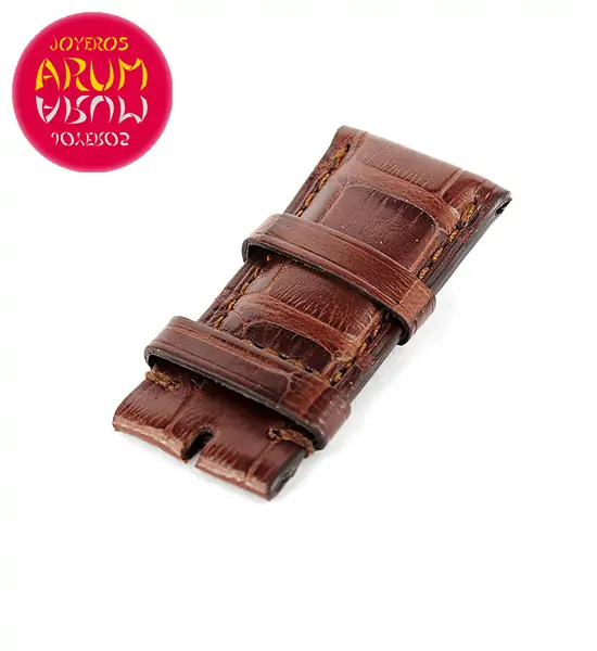 Z IWC Brown Crocodile Leather 21 - 19 BTBY "SOLD"