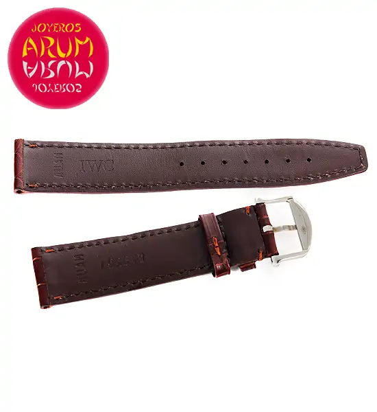 Z IWC Crocodile Strap with Buckle 19 - 16 RAC52 "SOLD"