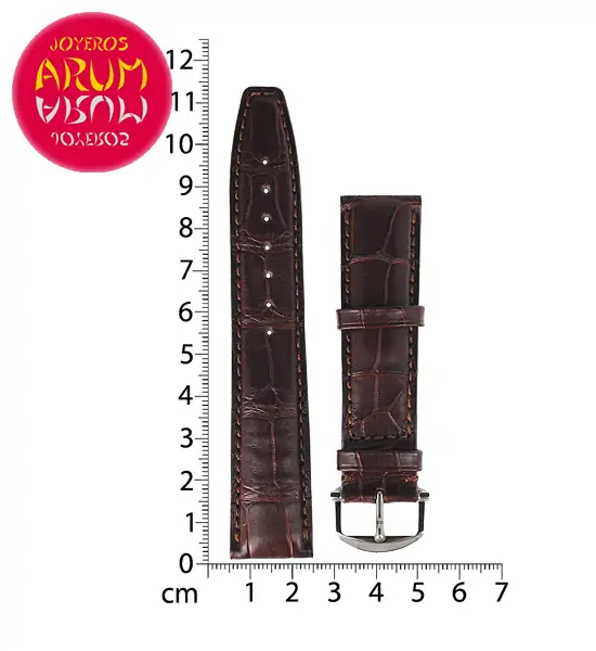 Z IWC Crocodile Strap with Buckle 19 - 16 RAC52 "SOLD"