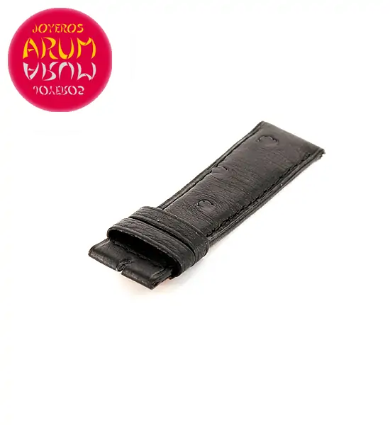 Z Jaeger-LeCoultre Black Ostrich Leather G-G 17 - 16