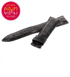 Z Jaeger-LeCoultre Strap Black Crocodile Leather L-F 19 - 16 "SO