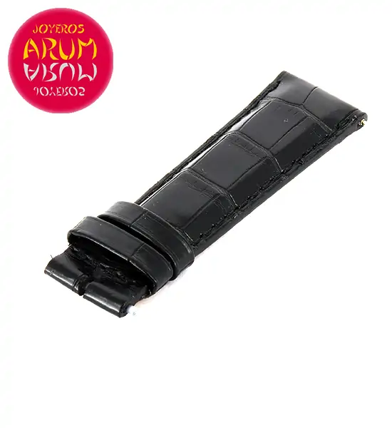 Z Jaeger-LeCoultre Strap Black Crocodile Leather L-F 19 - 16 "SO