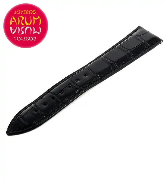 Z Jaeger-LeCoultre Strap Black Crocodile Leather L-F 19 - 16 "SO