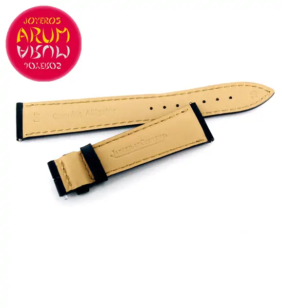 Z Jaeger-LeCoultre Strap Black Crocodile Leather L-F 19 - 16 "SO