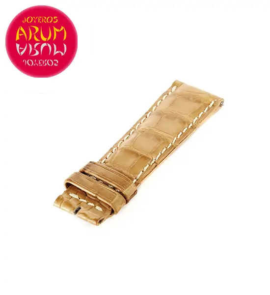 Z Jaeger-LeCoultre Strap Beige Crocodile Leather M-B 19 - 16 "SO