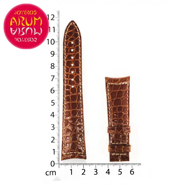 Z Jaeger-LeCoultre Crocodile Brown Leather E-A 20 - 16