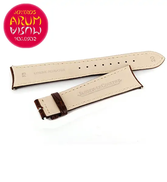 Z Jaeger-LeCoultre Strap Brown Crocodile Leather N-B 20 - 16