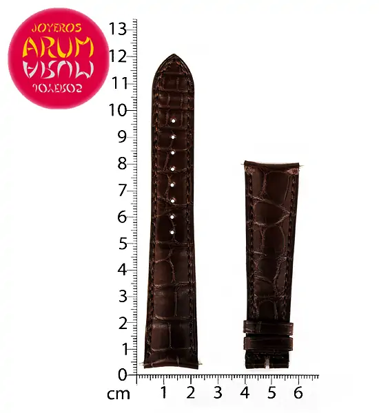 Z Jaeger-LeCoultre Strap Brown Crocodile Leather N-B 20 - 16