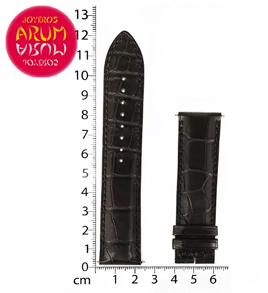 Z Jaeger-LeCoultre Strap Crocodile Brown Leather L-G 21 - 20 "SO