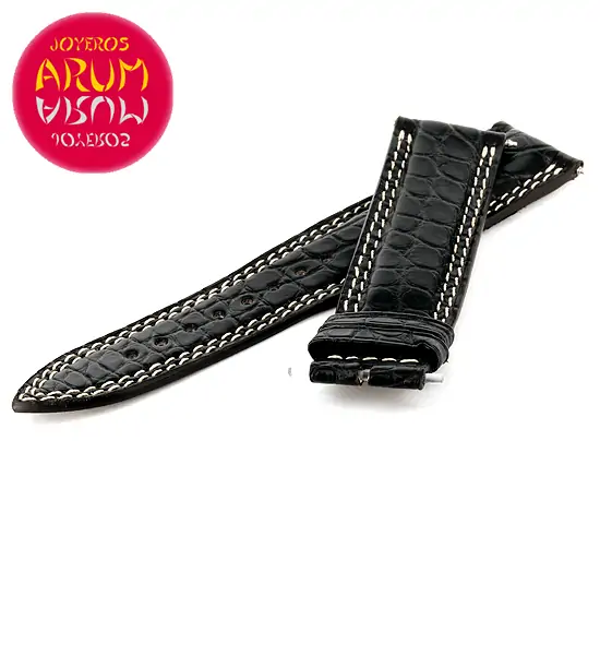 Z Jaeger-LeCoultre Strap Black Crocodile Leather N-I 21- 18