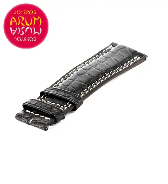 Z Jaeger-LeCoultre Strap Black Crocodile Leather N-I 21- 18