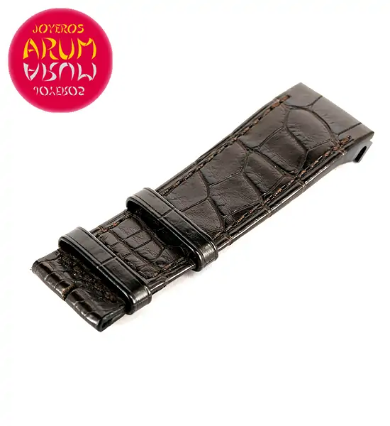 Z Jaeger-LeCoultre Strap Brown Crocodile Leather H-J 22 - 20