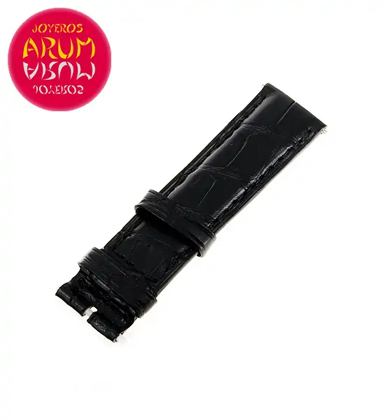 Z Jaeger-LeCoultre Strap Black Crocodile Leather 17 - 16 RAC110