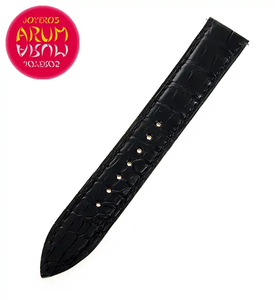 Z Jaeger-LeCoultre Strap Black Crocodile Leather 17 - 16 RAC110