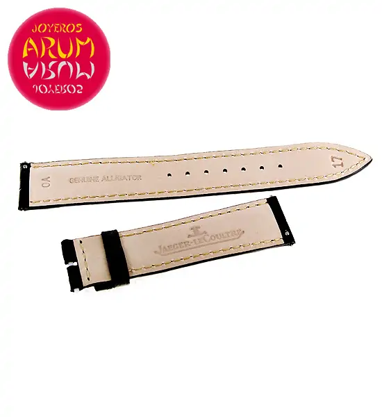 Z Jaeger-LeCoultre Strap Black Crocodile Leather 17 - 16 RAC110