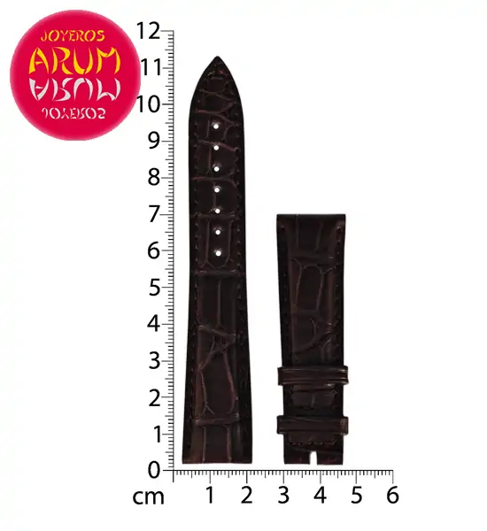 Z Jaeger-LeCoultre Strap Brown Crocodile Leather 19 - 16 RAC44 "