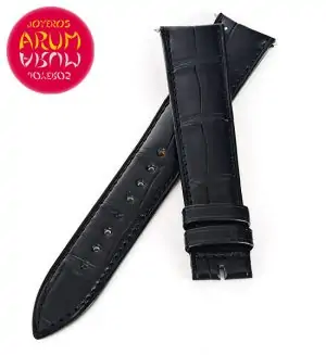 Z Jaeger-LeCoultre Strap Black Crocodile Leather 19 - 16 RAC45 "