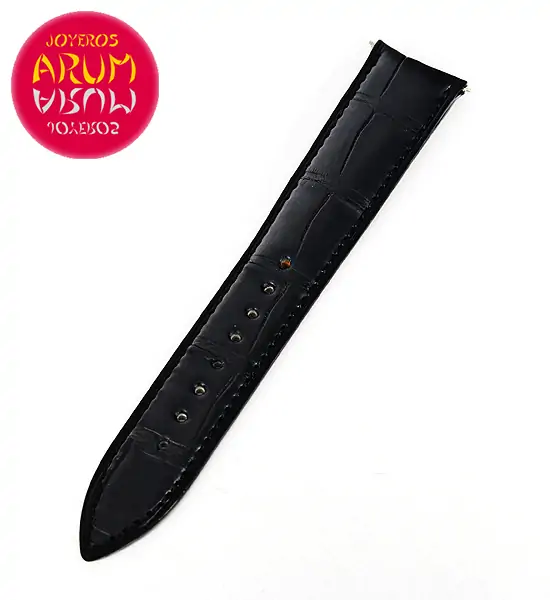 Z Jaeger-LeCoultre Strap Black Crocodile Leather 19 - 16 RAC45 "