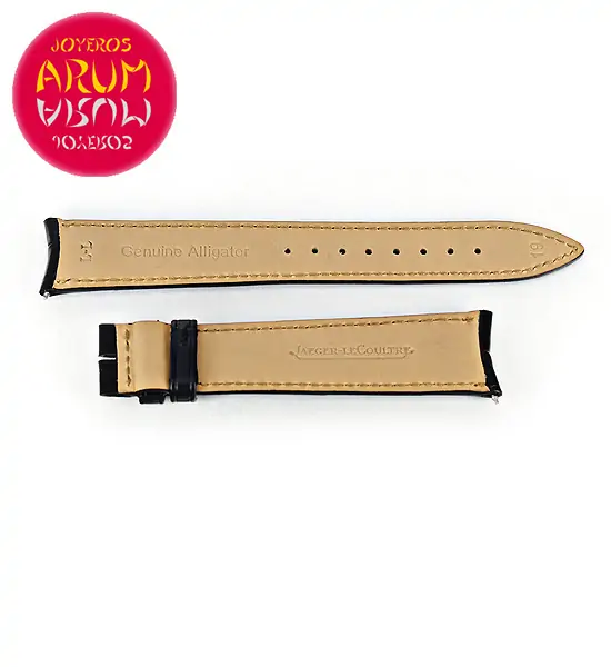 Z Jaeger-LeCoultre Strap Black Crocodile Leather 19 - 16 RAC45 "