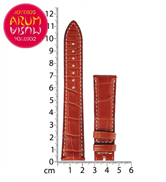 Z Jaeger-LeCoultre Strap Brown Crocodile Leather 19 - 16 RAC54 "