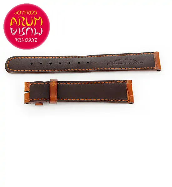 Z A.Lange & Söhne Strap Brown Crocodile Leather 18 - 16 RAC6