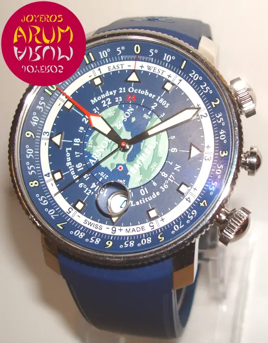 Arnold & Son Longitude Battle of Trafalgar Ref. ARUM 2580 "SOLD" Arnold & Son Longitude Battle of Trafalgar Ref. ARUM 2580 "SOLD"