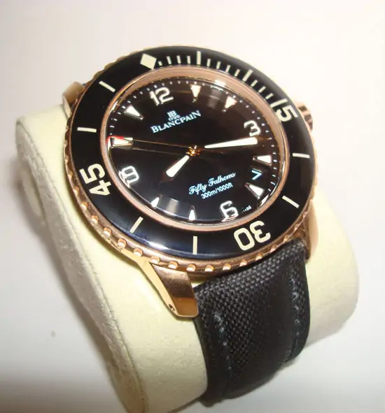 Blancpain Fifty Fathoms Rose Gold "SOLD"