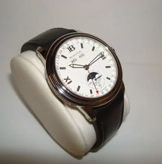 Blancpain Leman Moonphase Complete Calendar "SOLD" Blancpain Leman Moonphase Complete Calendar "SOLD"