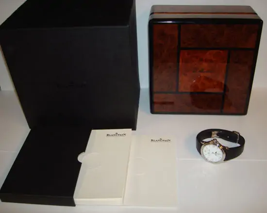 Blancpain Leman Moonphase Complete Calendar "SOLD" Blancpain Leman Moonphase Complete Calendar "SOLD"