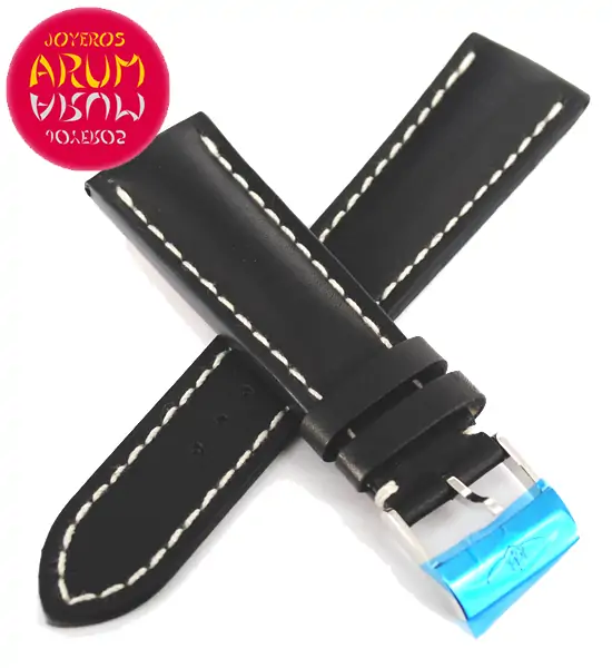 Breitling Strap Black Leather 24 - 20 RAC31 "SOLD"
