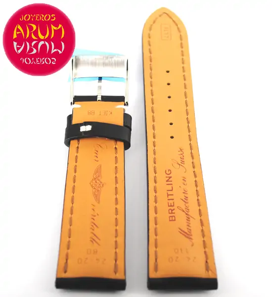 Breitling Strap Black Leather 24 - 20 RAC31 "SOLD"