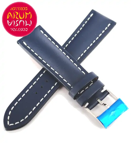 Breiling Strap Blue Leather 24 - 20 RAC32 "SOLD"