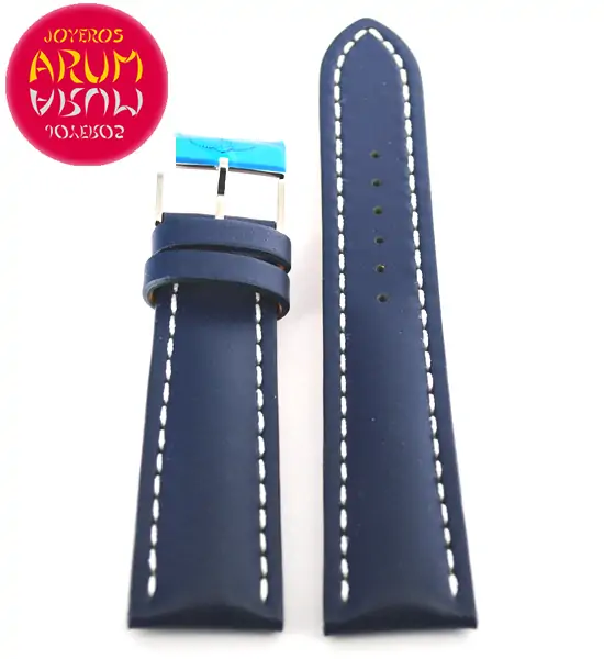 Breiling Strap Blue Leather 24 - 20 RAC32 "SOLD"