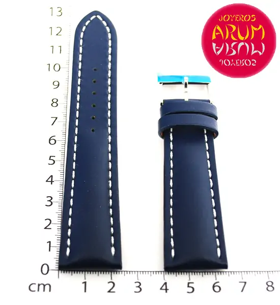 Breiling Strap Blue Leather 24 - 20 RAC32 "SOLD"