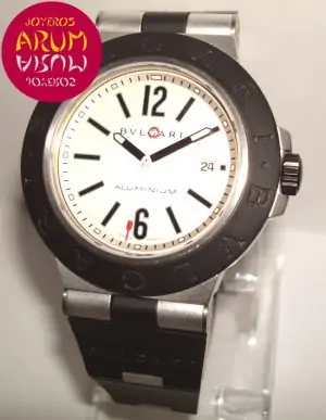 Bulgari Diagono Aluminium ARUM Ref. 2677 "SOLD"