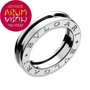 B.Zero1 1 Band Ring in 18 K White Gold "SOLD"