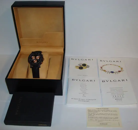 Bulgari Carbongold Madrid "SOLD" Bulgari Carbongold Madrid "SOLD"
