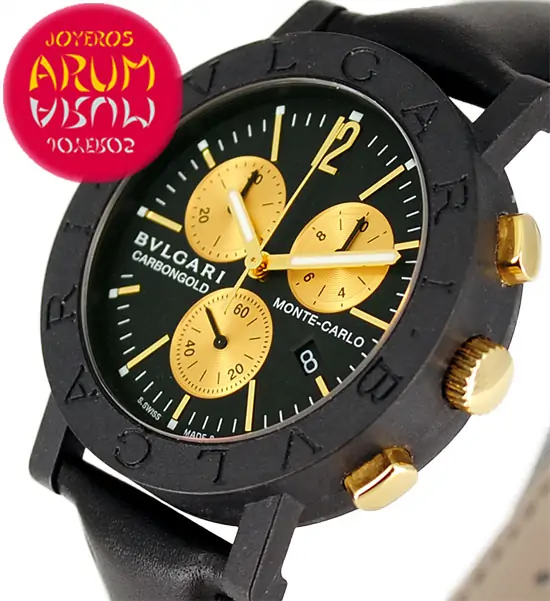 Bulgari Carbongold MonteCarlo ARUM Ref. 3279 "SOLD"