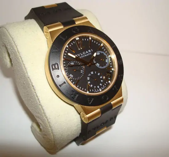 Bulgari Diagono Chrono Rubber & Gold "SOLD" Bulgari Diagono Chrono Rubber & Gold "SOLD"