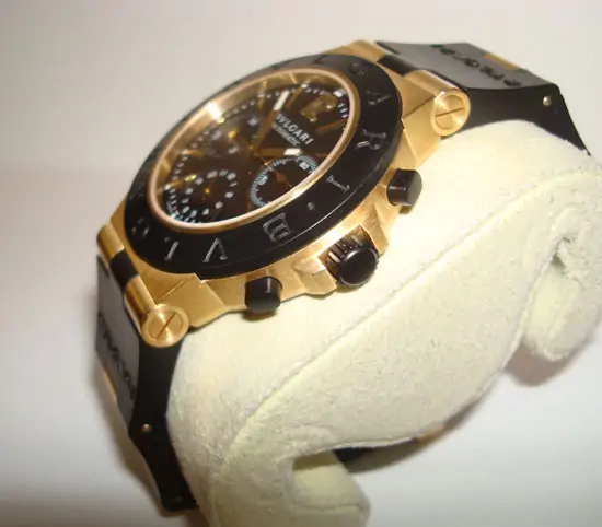 Bulgari Diagono Chrono Rubber & Gold "SOLD" Bulgari Diagono Chrono Rubber & Gold "SOLD"