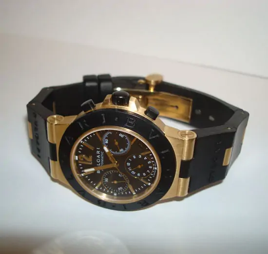 Bulgari Diagono Chrono Rubber & Gold "SOLD" Bulgari Diagono Chrono Rubber & Gold "SOLD"