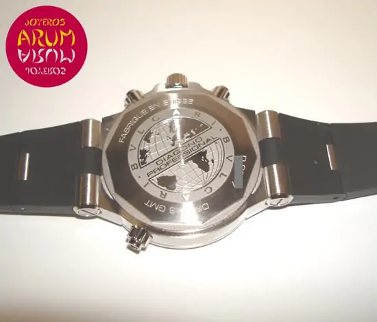 Bulgari Diagono GMT ARUM Ref. 2477 "SOLD" Bulgari Diagono GMT ARUM Ref. 2477 "SOLD"