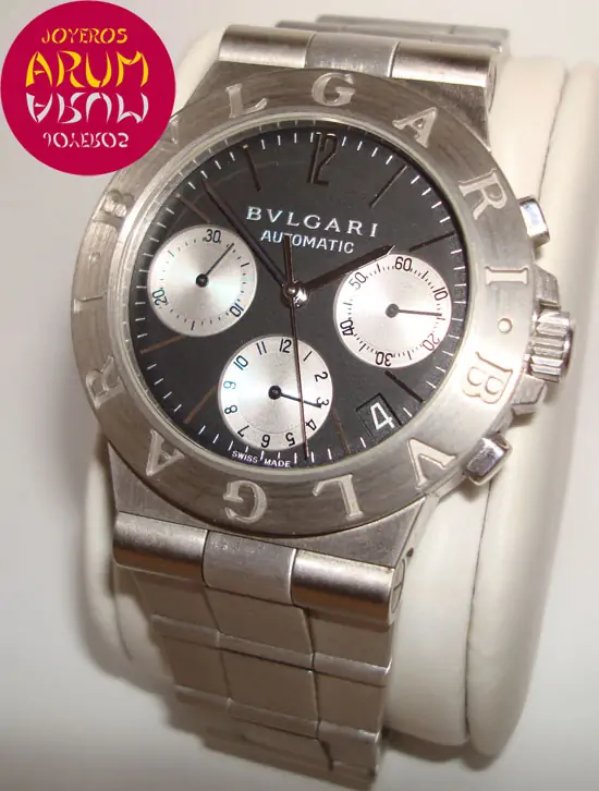Bulgari Chrono Sport White Gold "SOLD"